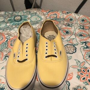 Vans Classic Yellow Sneakers with White Details- 91A $40 or $35 w/offer